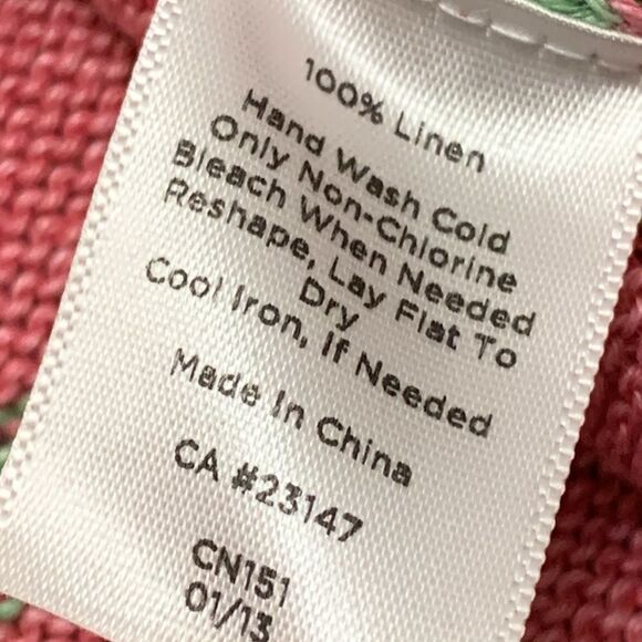 Womens Talbots 100% Linen Crewneck Lightweight Sweater - Picture 5 of 5